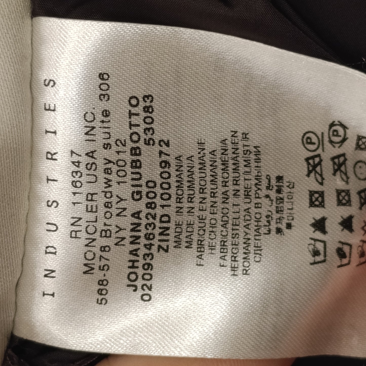 Moncler lungo nero tg 0 XS/S