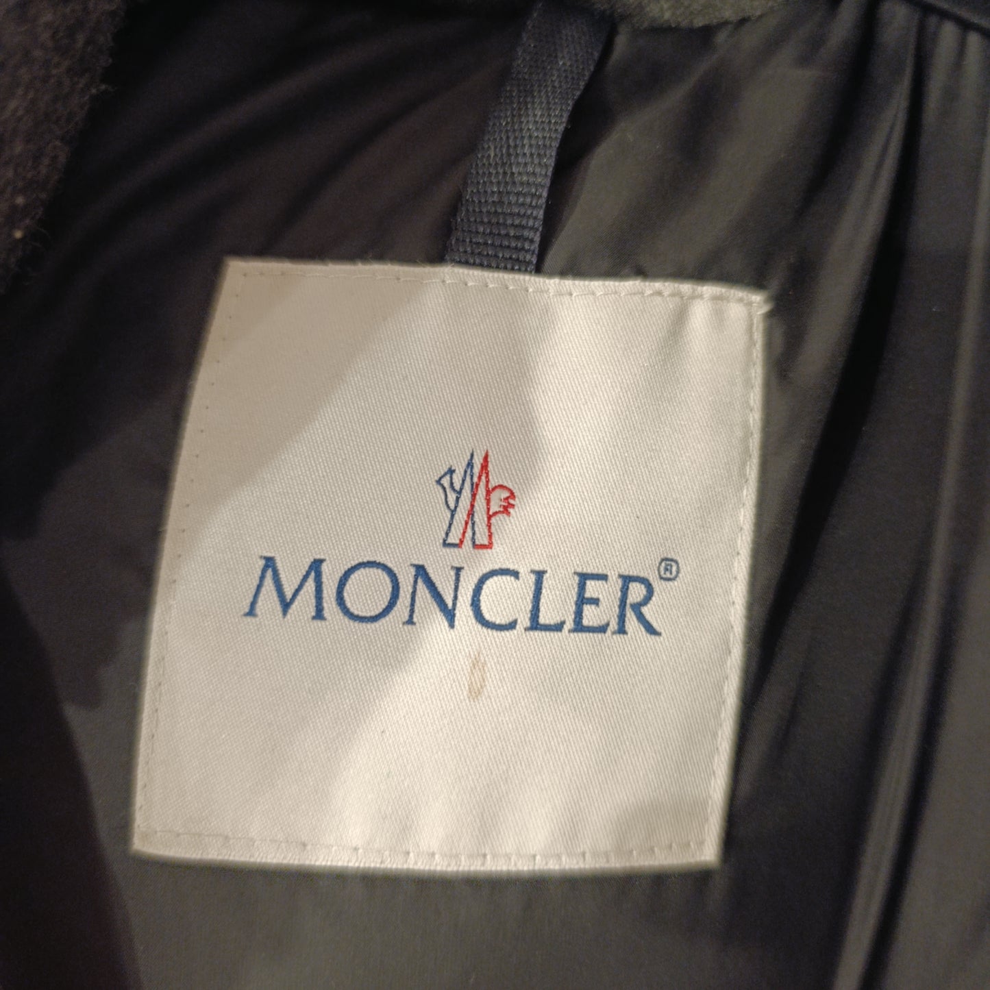 Moncler antracite tg 0 XS/S