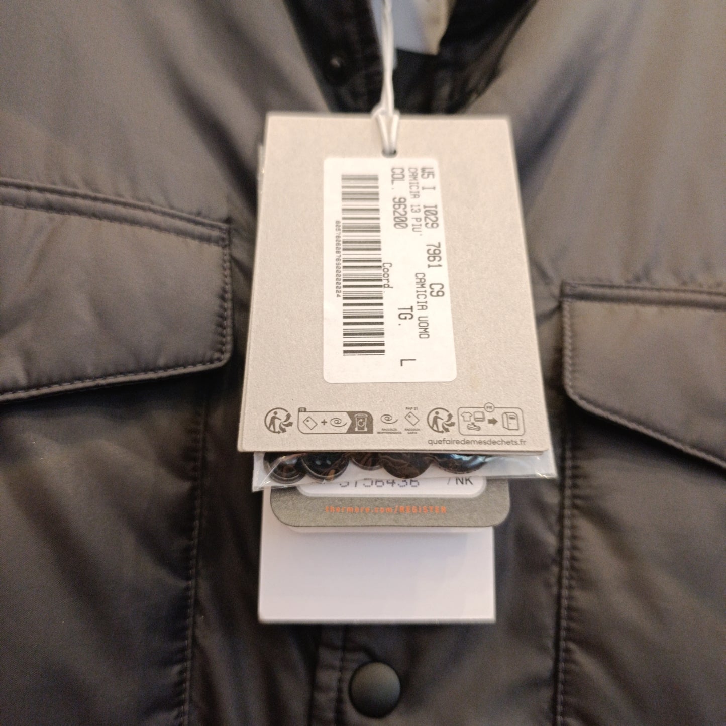 Giacca camicia iconica Aspesi tg L nuova