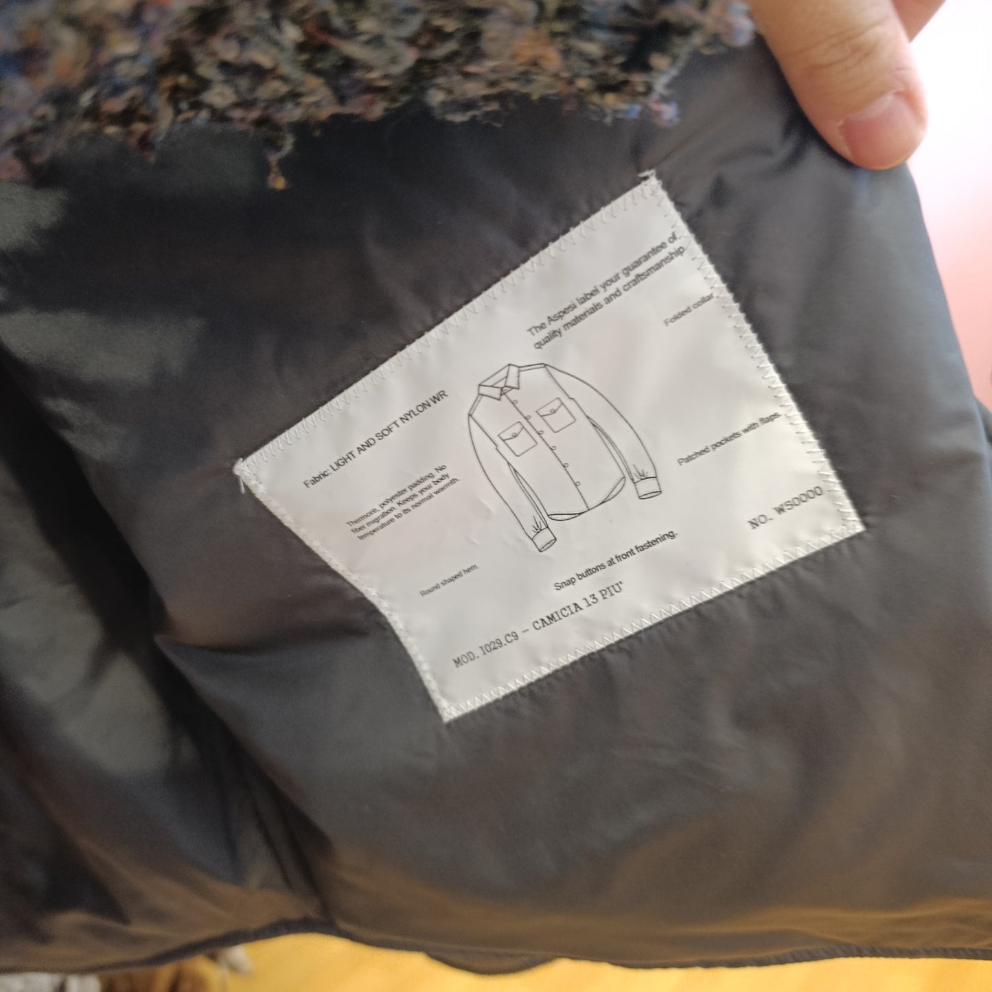 Giacca camicia iconica Aspesi tg L nuova