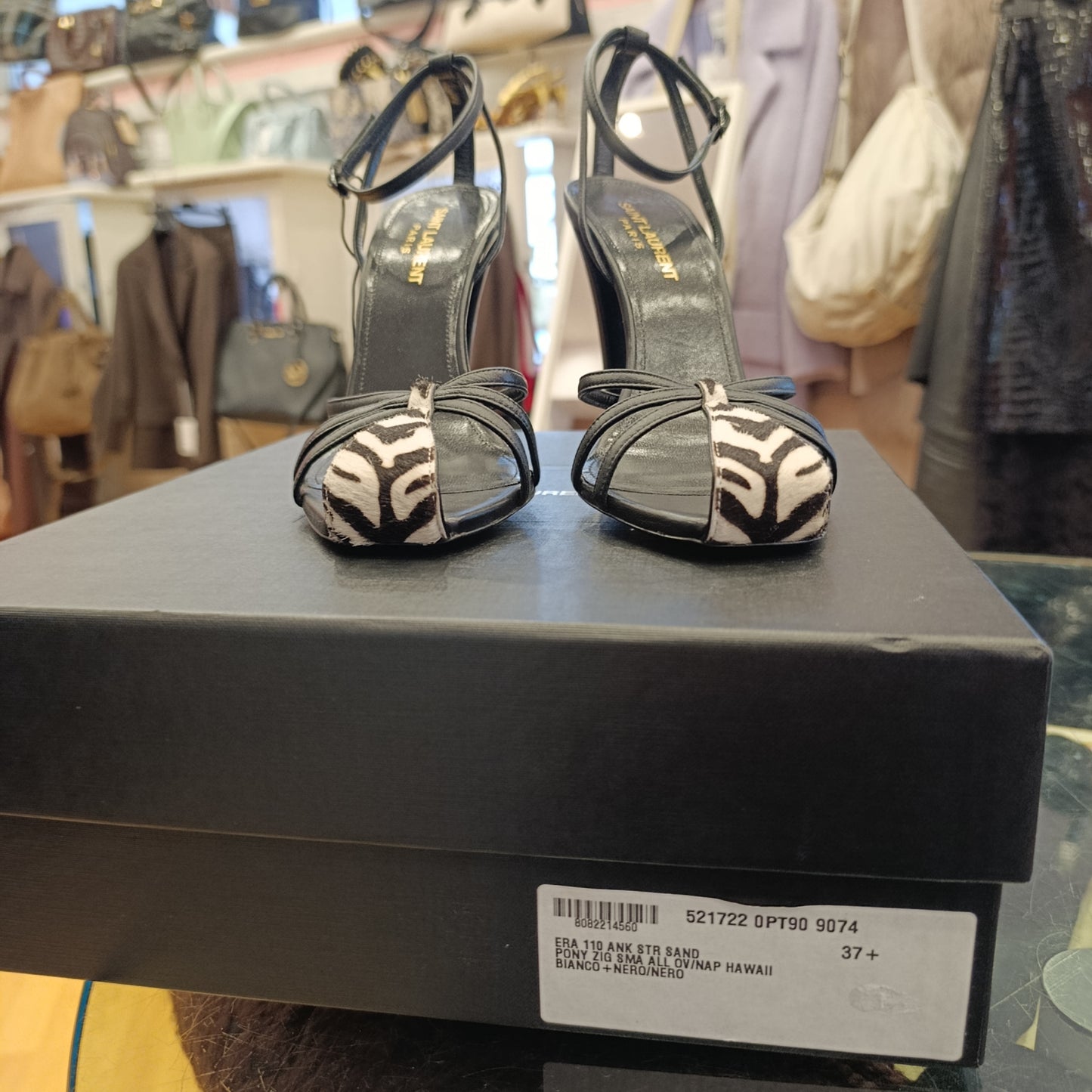 Tacchi Yves Saint Laurent n*37.5 nuove