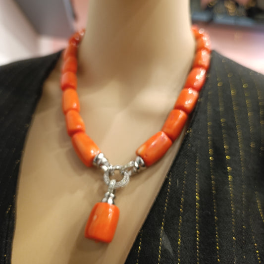 Collana corallo