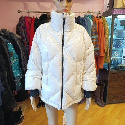 Piumino bianco MaxMara tg 42