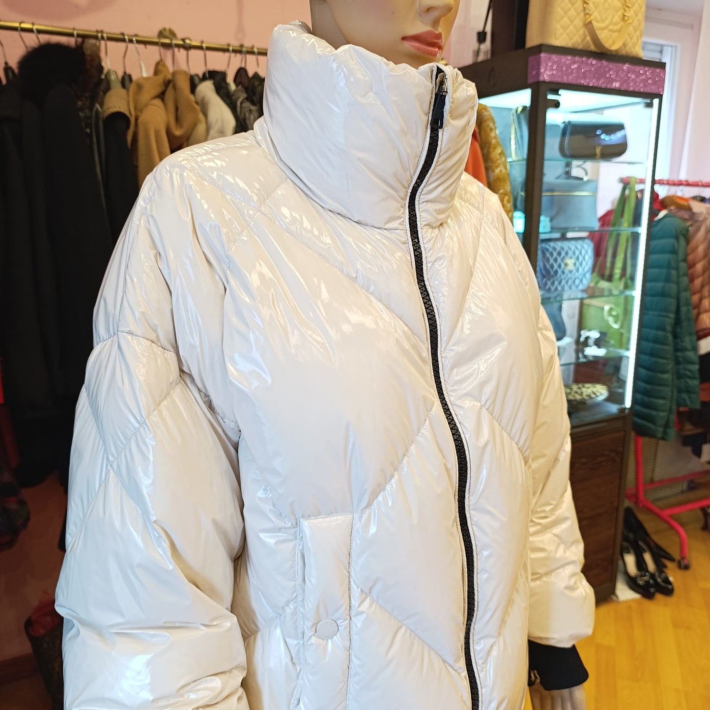 Piumino bianco MaxMara tg 42