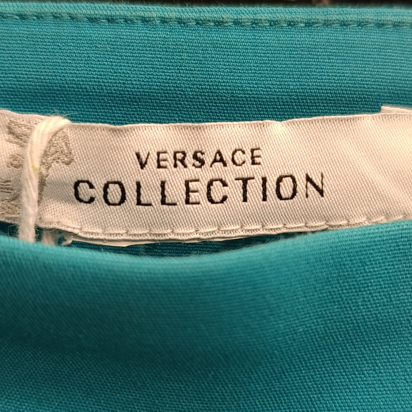 Pantalone azzurro Versace tg S/M