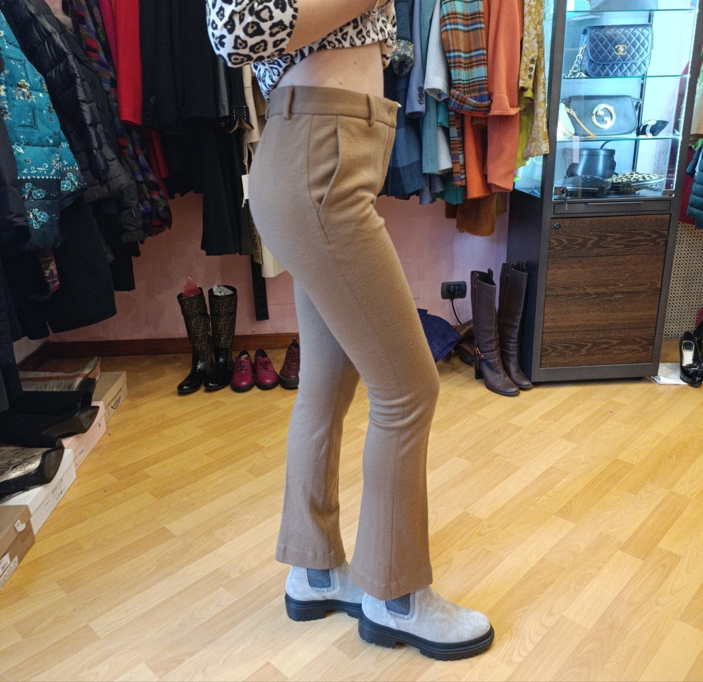 Pantalone cammello L'Autre Chose tg S