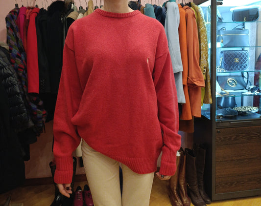 Maglione rosso Polo Ralph Lauren tg M/L