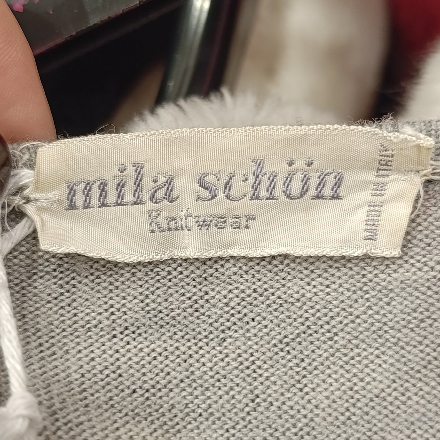 Maglia grigio sfumato Mila Shon tg S