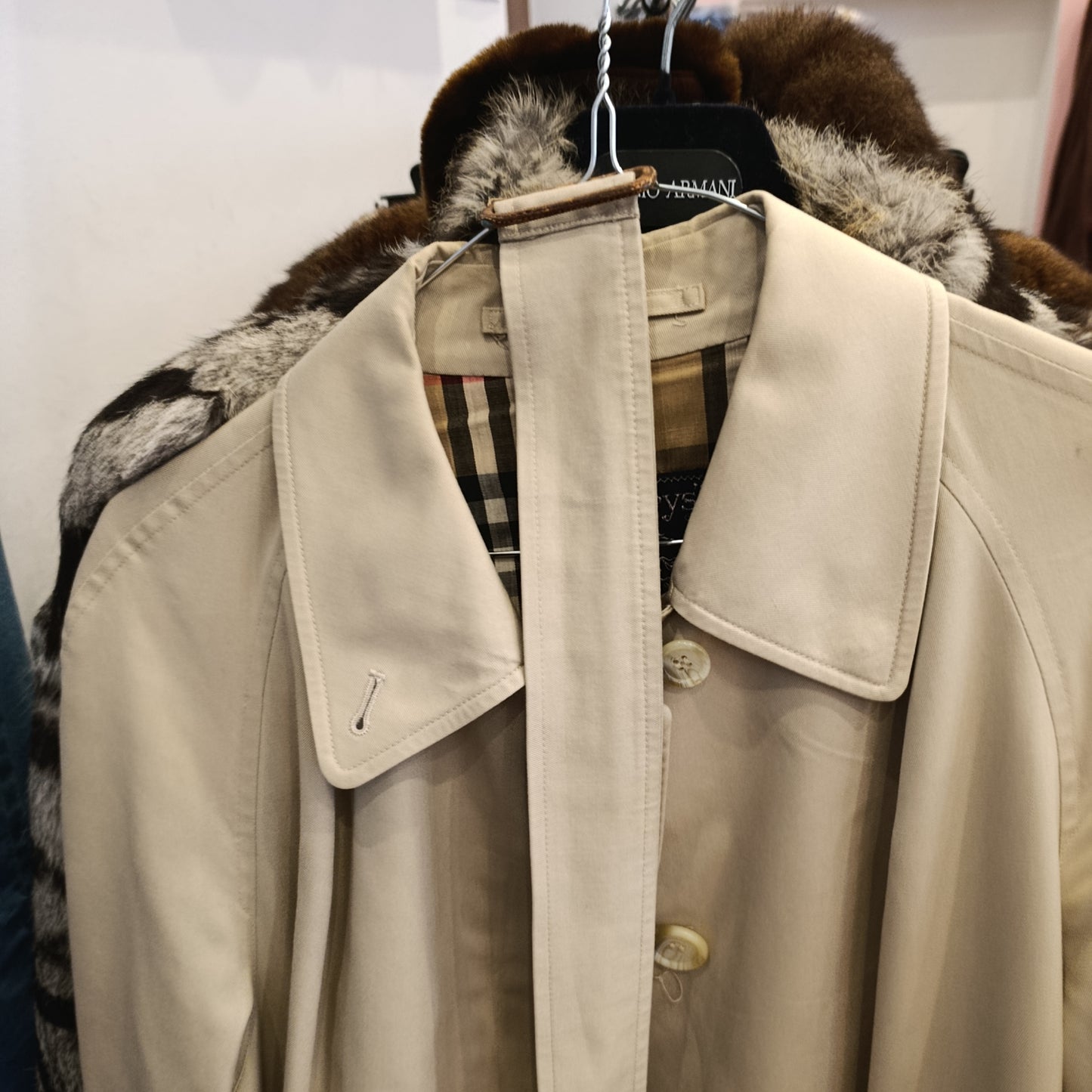 Trench Burberry tg M/L vintage