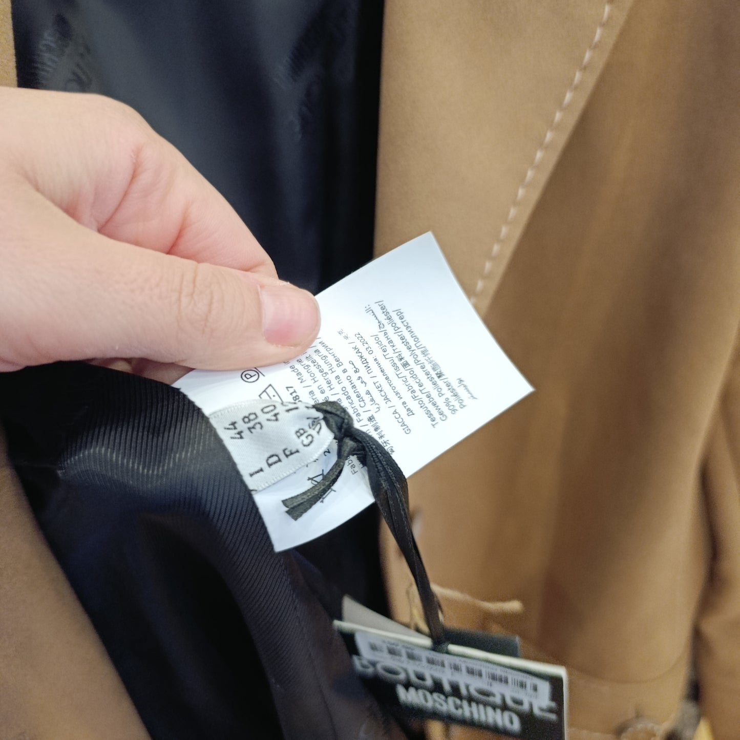 Giacca Moschino Boutique nuova tg44