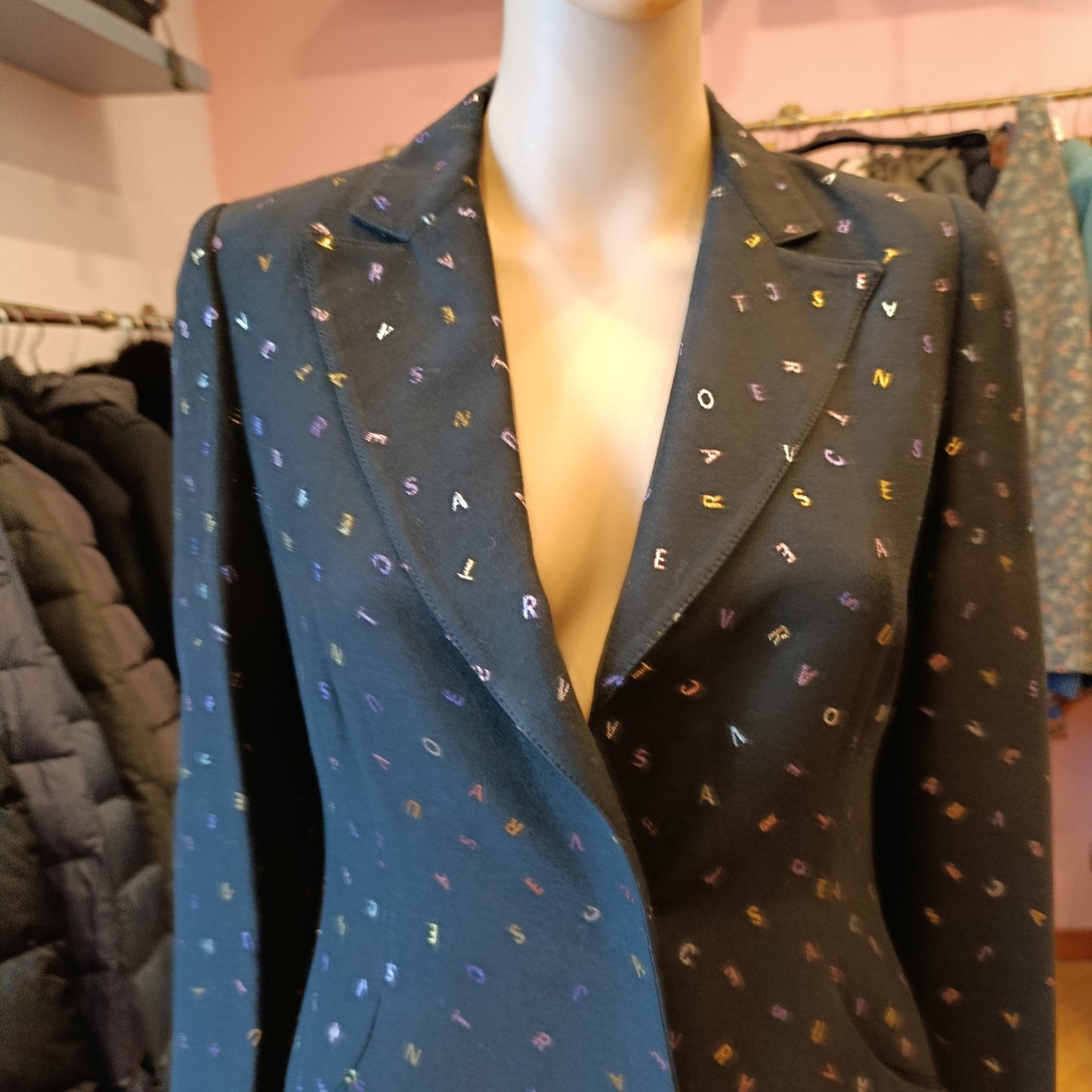 Giacca Versace tg 42 leggermente ridotta inserti lurex