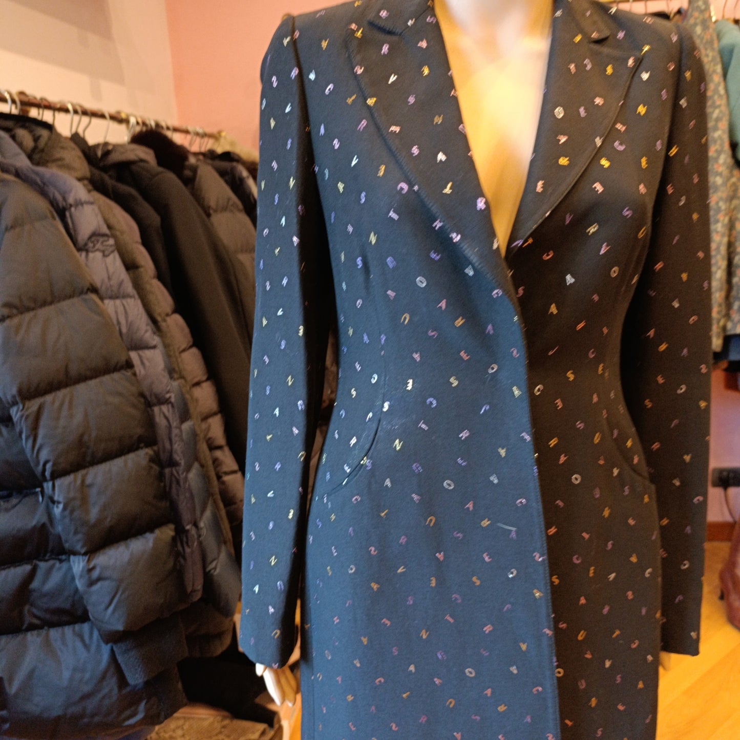 Giacca Versace tg 42 leggermente ridotta inserti lurex