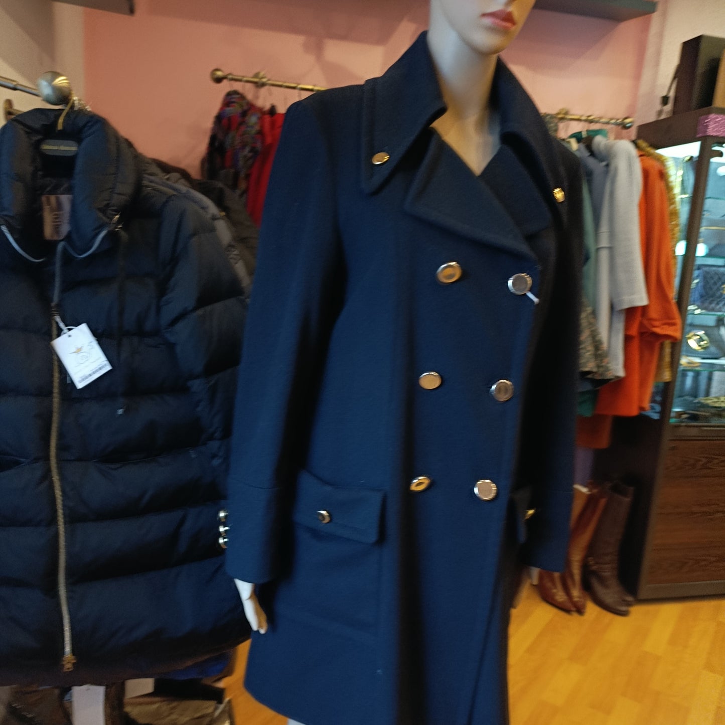 Cappotto Alberto Biani tessuto Loro Piana tg S/M