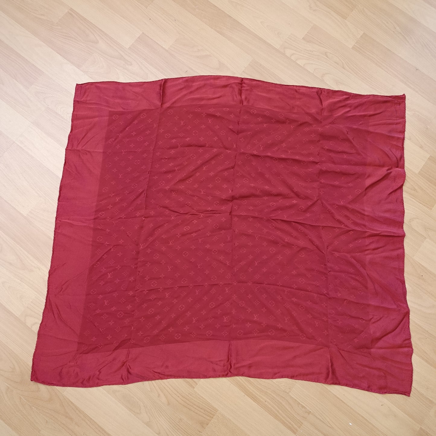 Foulard Louis Vuitton seta monogram