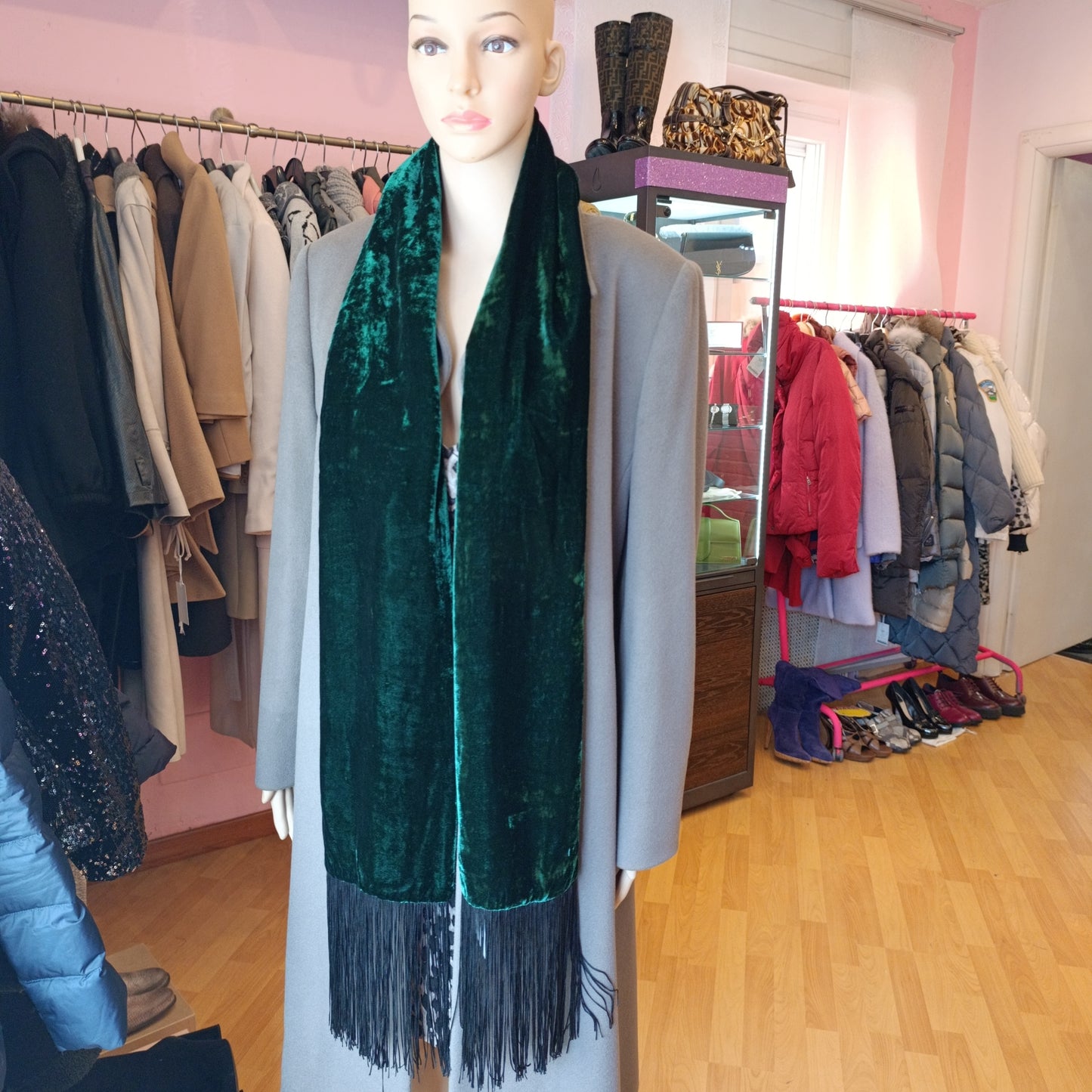 Sciarpina elegante in velluto The Kooples