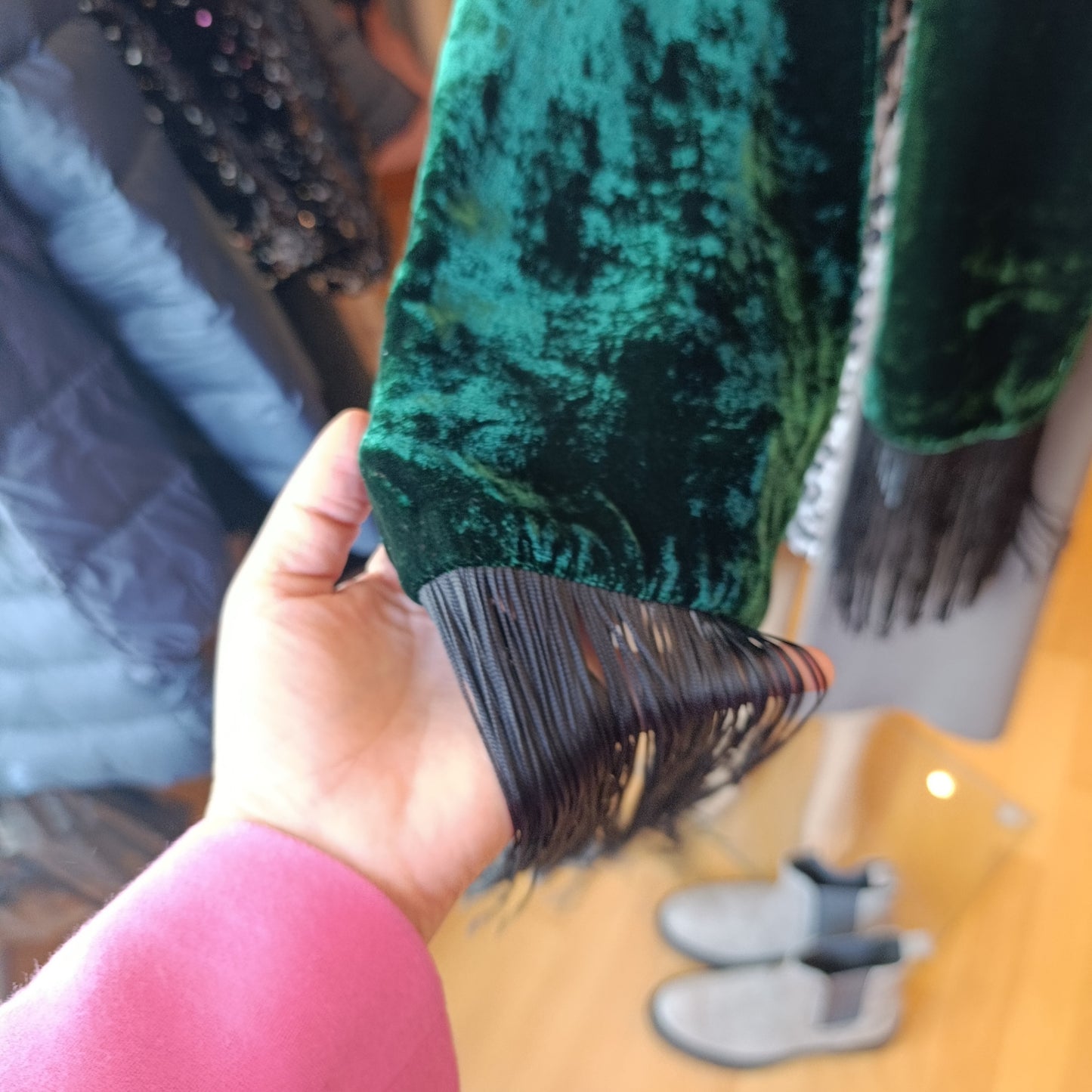 Sciarpina elegante in velluto The Kooples