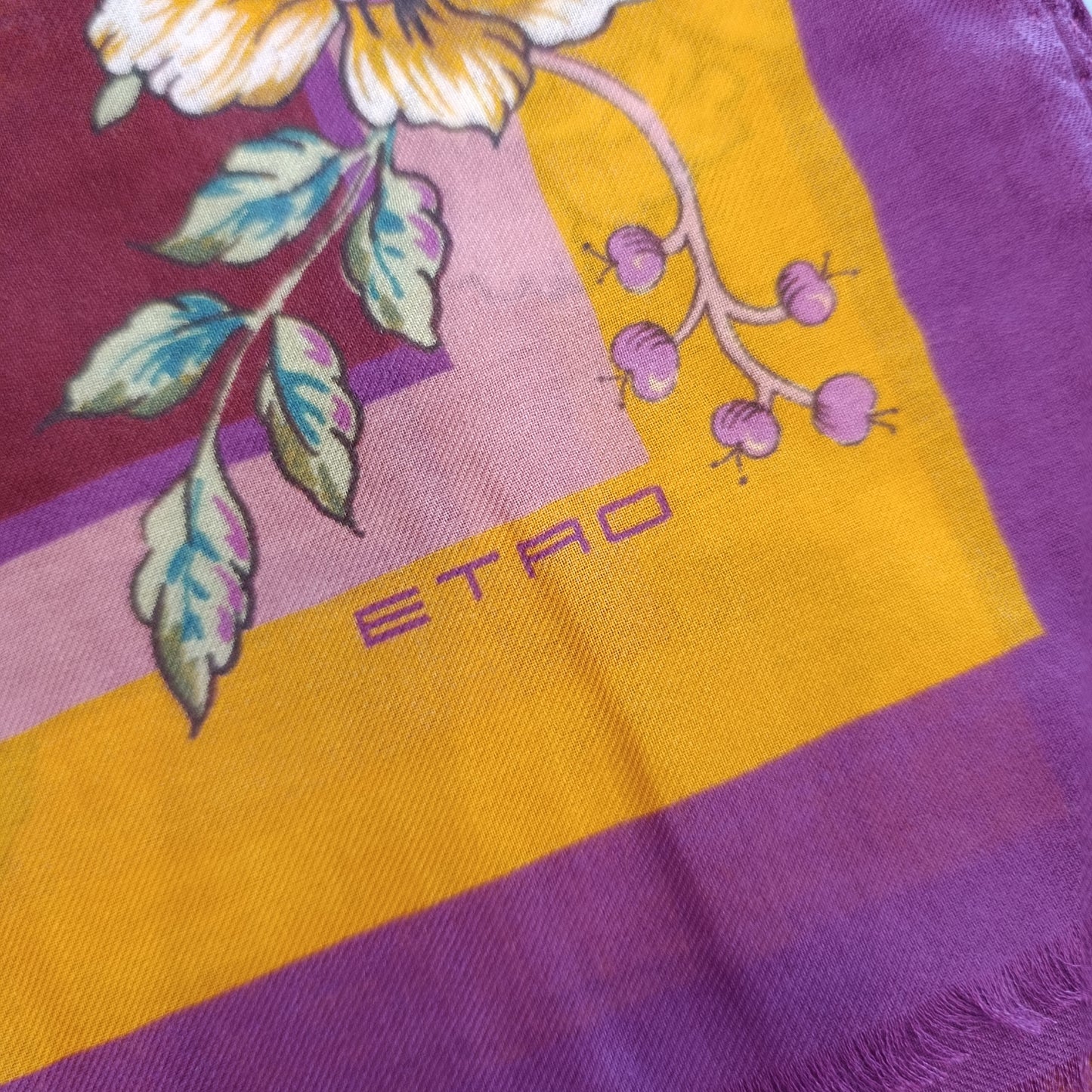 Sciarpa Etro floreale