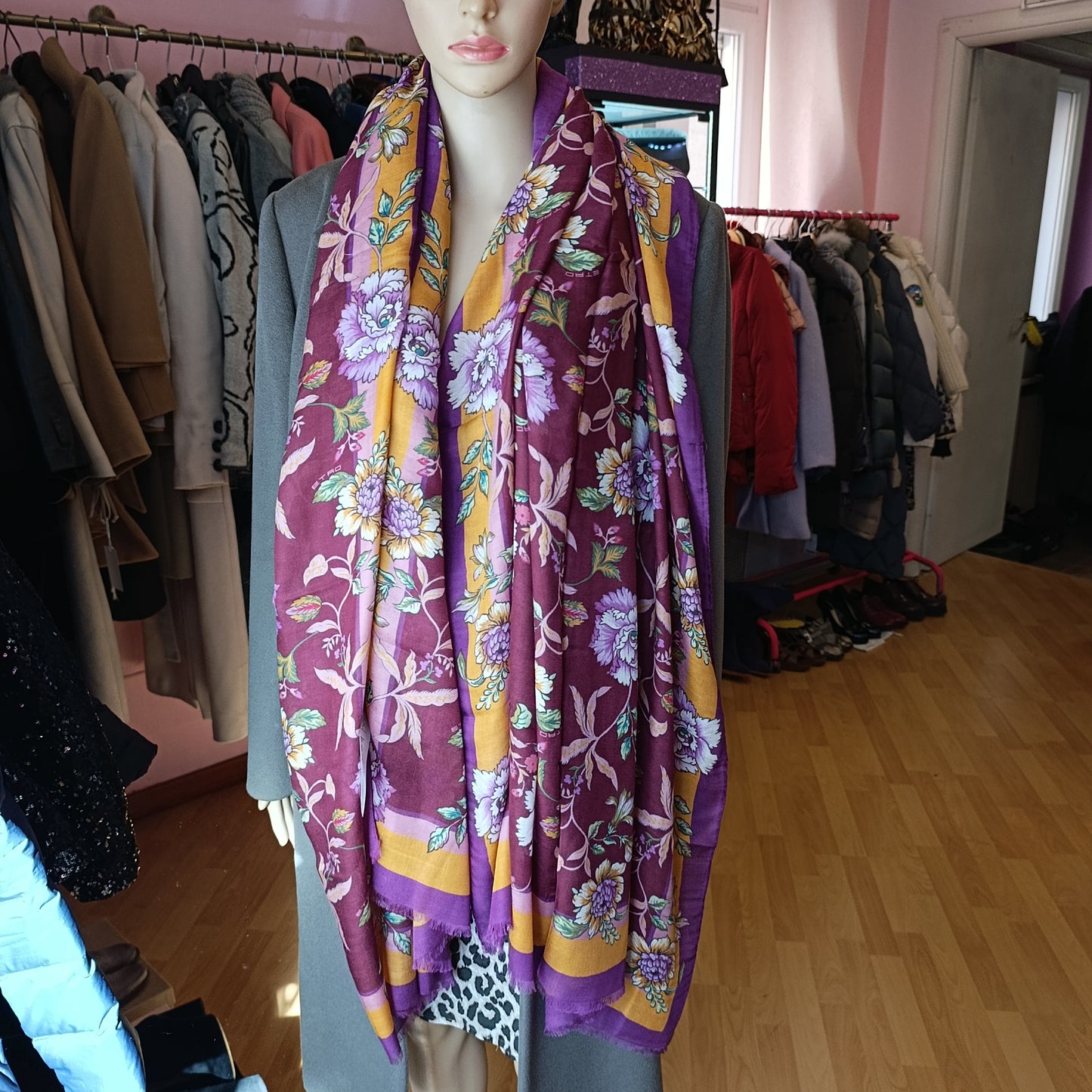 Sciarpa Etro floreale