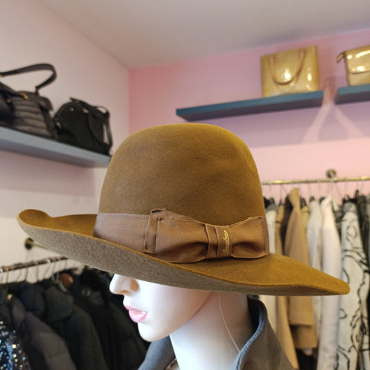 Borsalino marrone unisex