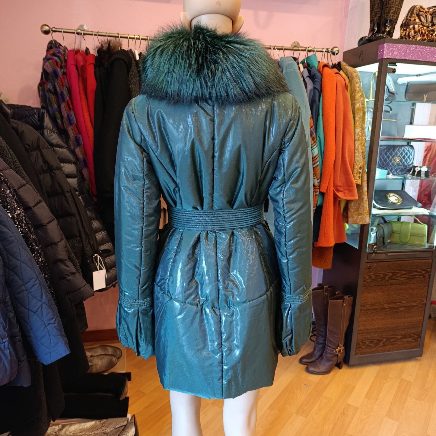 Piumino verde Foce tg 44