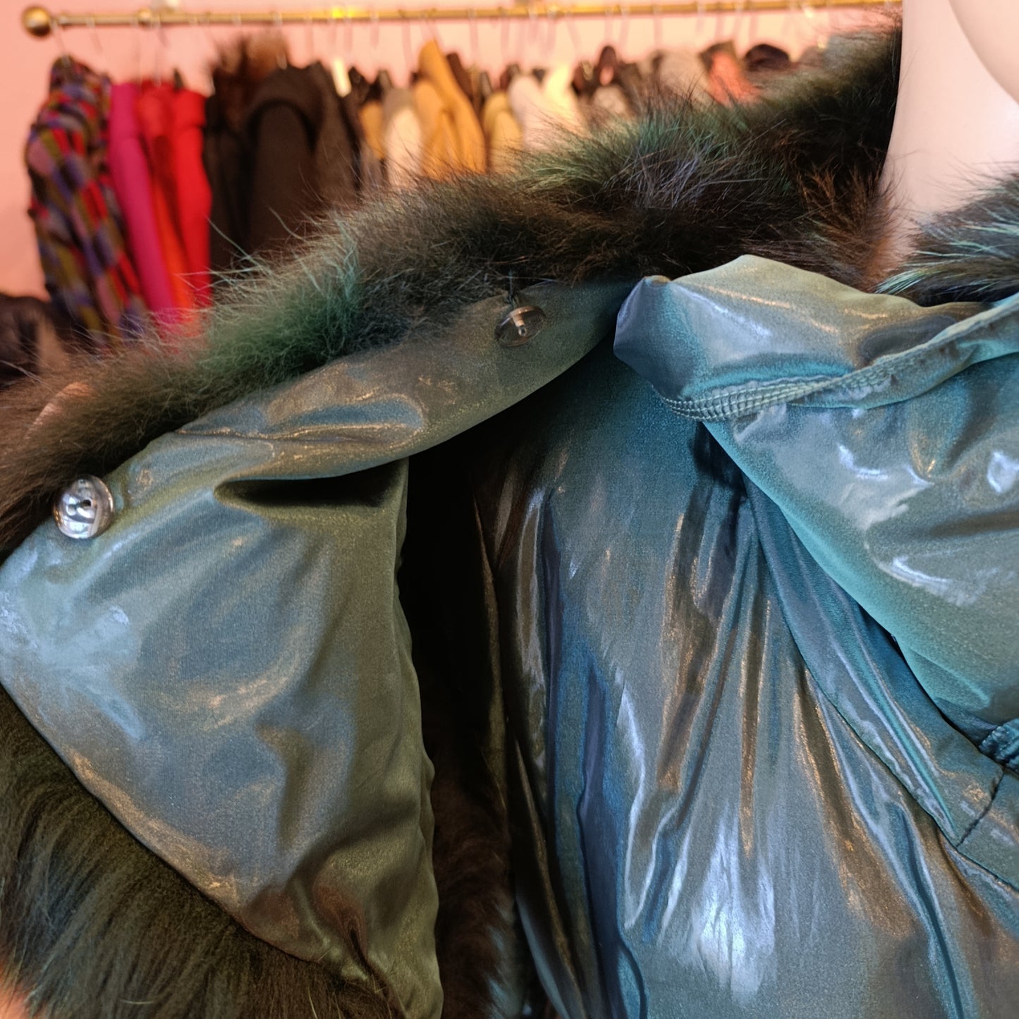 Piumino verde Foce tg 44