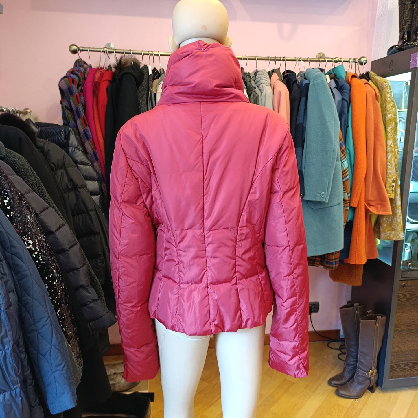 Piumino rosso MaxMara tg 44