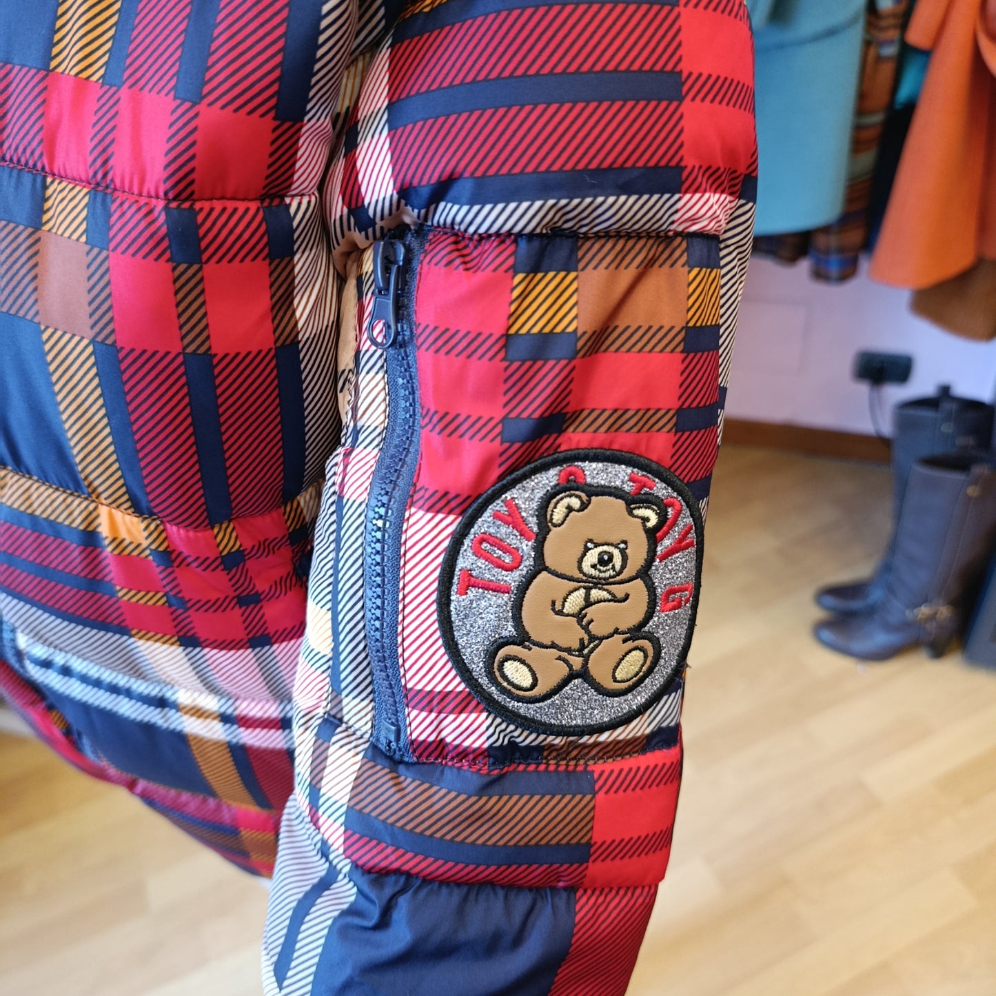 Piumino multicolor Toy G tg M