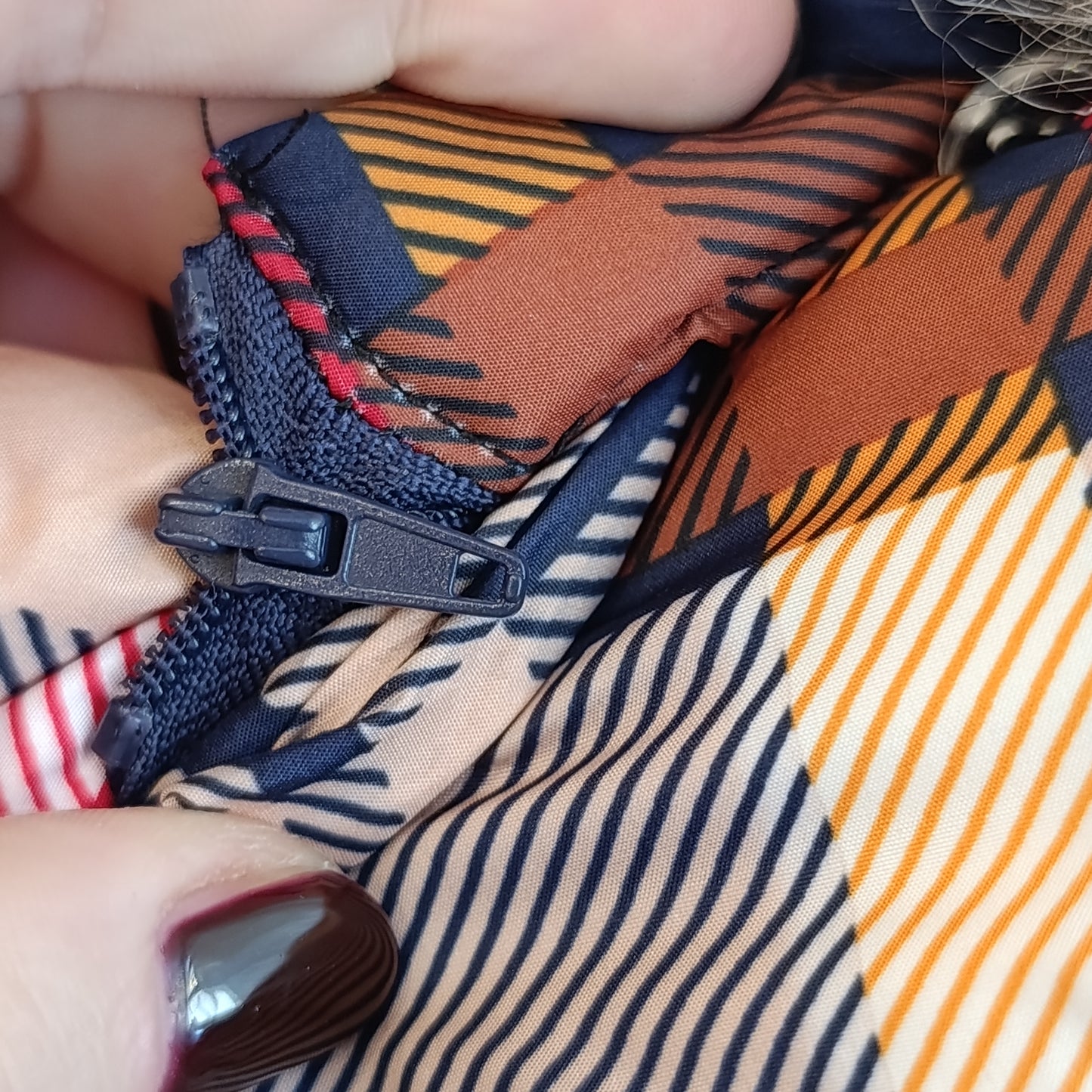 Piumino multicolor Toy G tg M