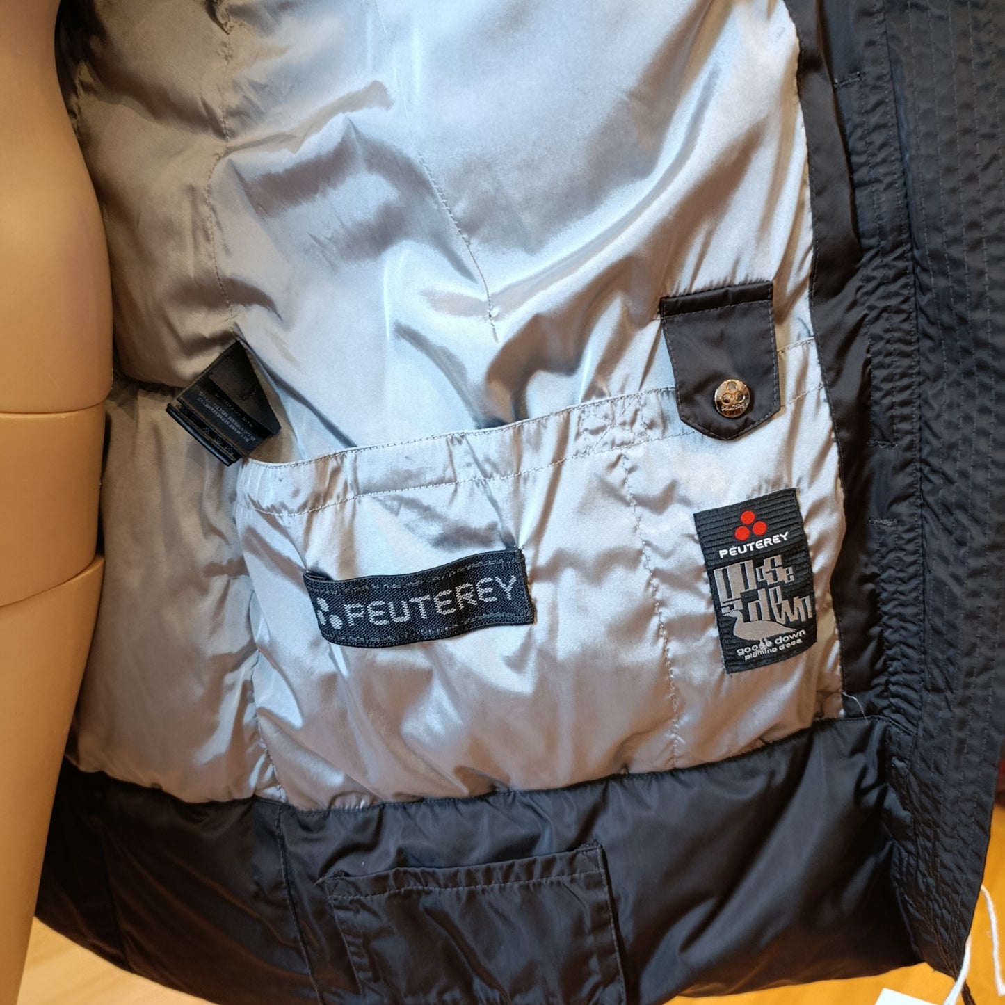 Piumino cioccolato Peuterey tg 46