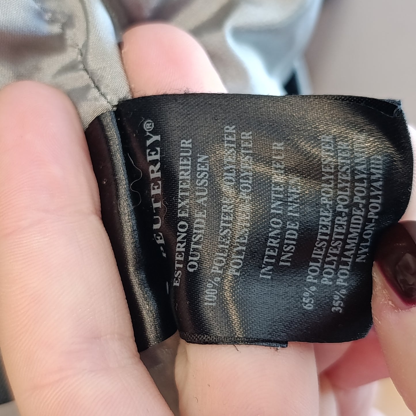 Piumino cioccolato Peuterey tg 46