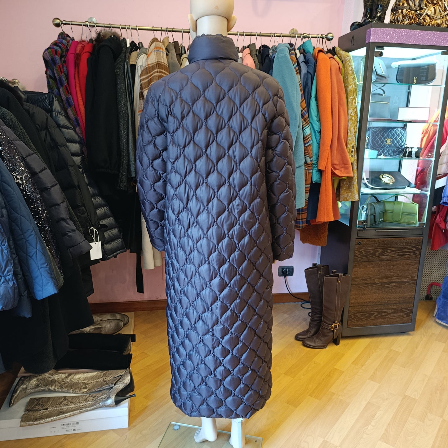 Moncler vintage cioccolato tg 1 abbondante