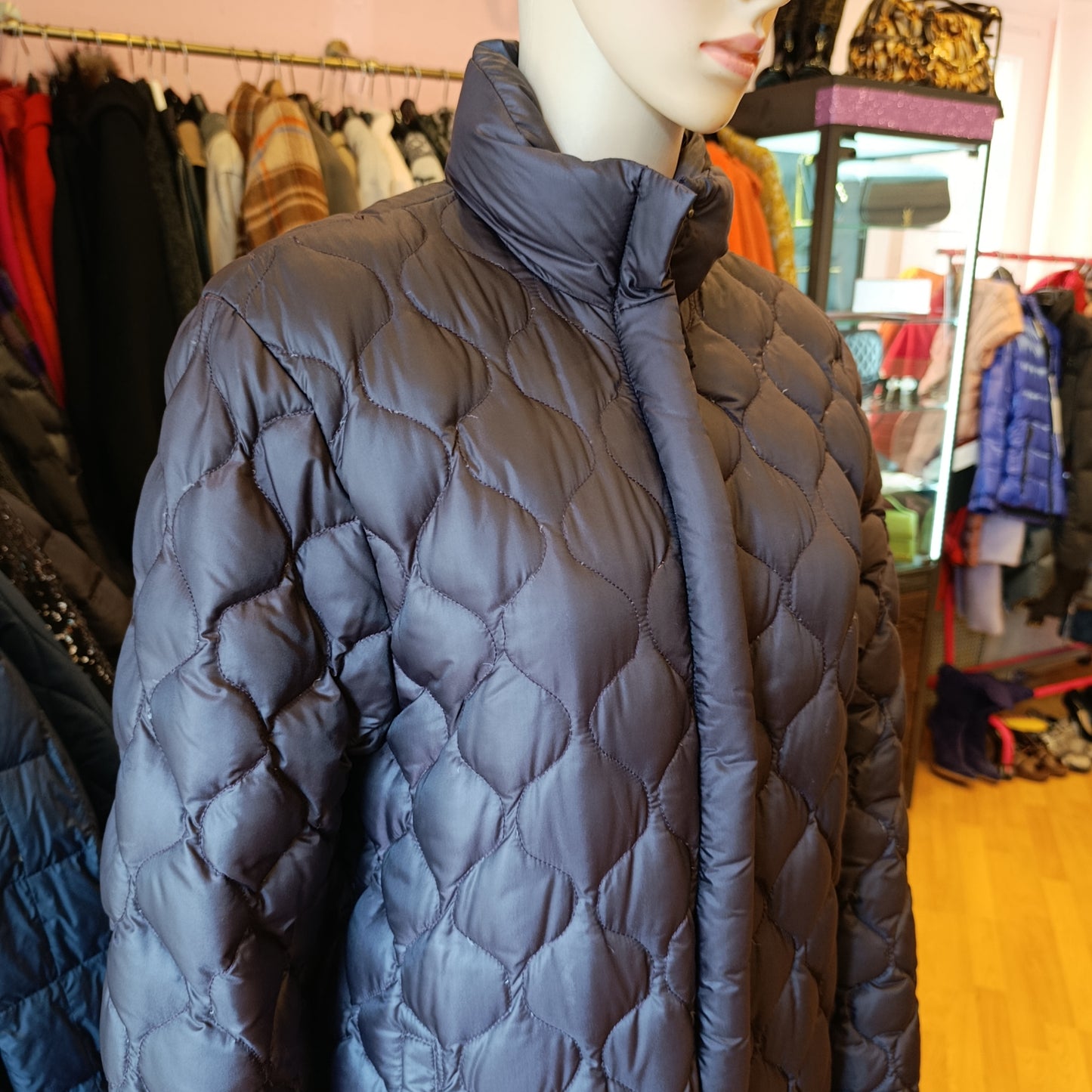 Moncler vintage cioccolato tg 1 abbondante