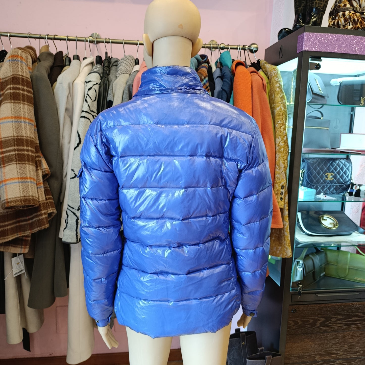 Moncler blu tg 1