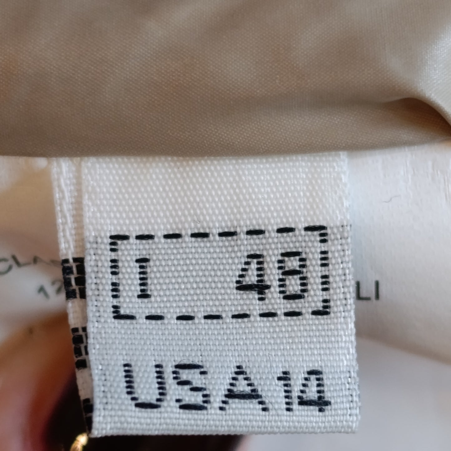 Piumino beige Roberto Cavalli tg 48