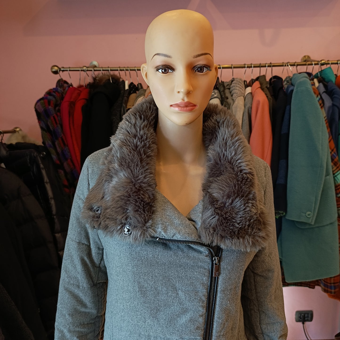 Bomber grigio Trussardi tg 40