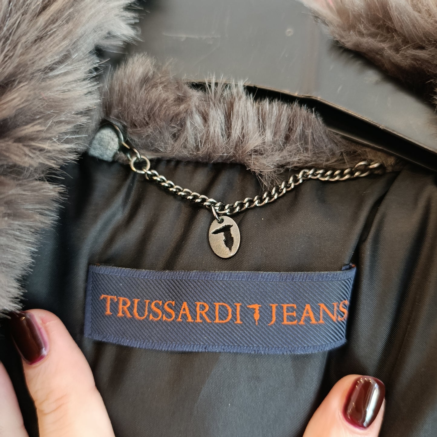Bomber grigio Trussardi tg 40