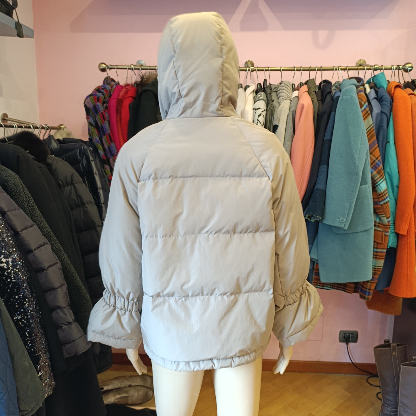 Piumino beige VLAB tg 40