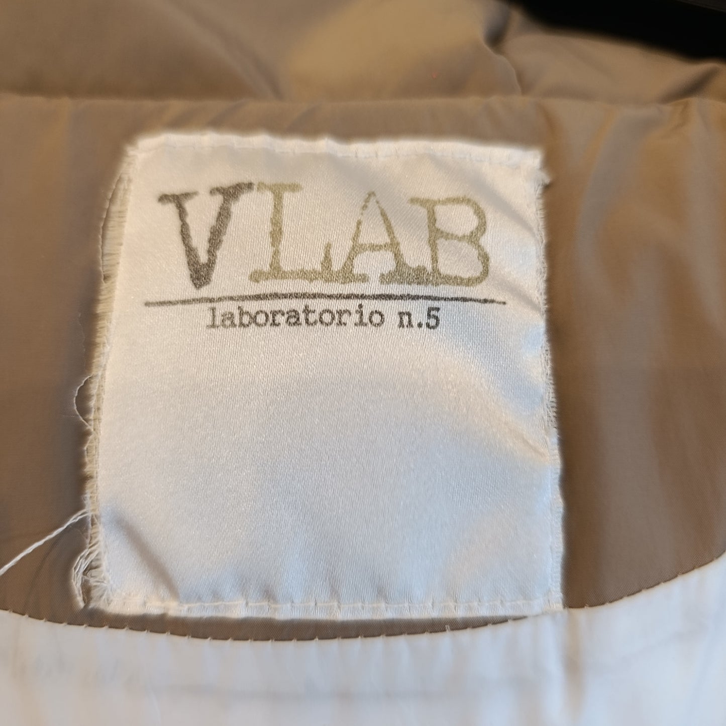Piumino beige VLAB tg 40