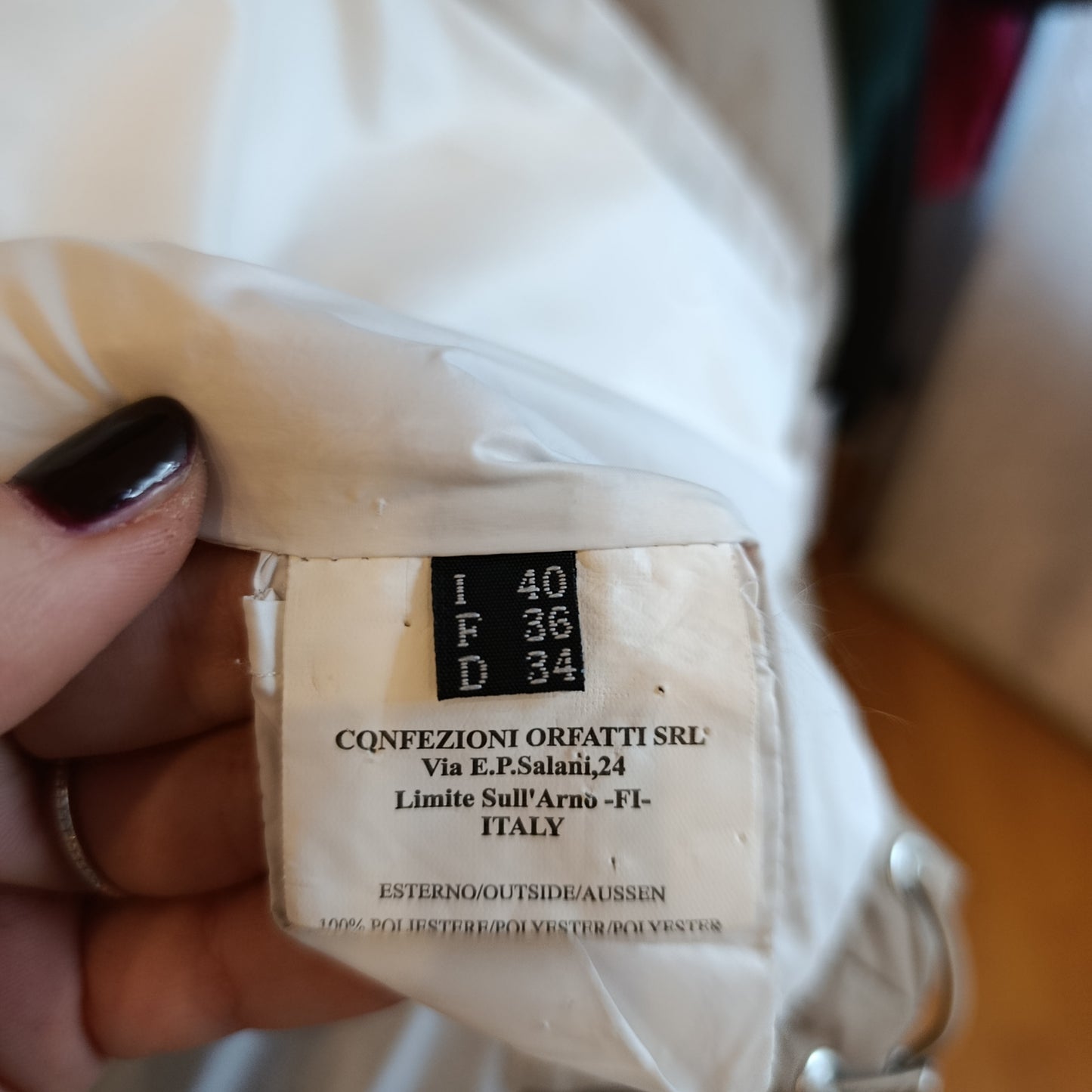 Piumino beige VLAB tg 40