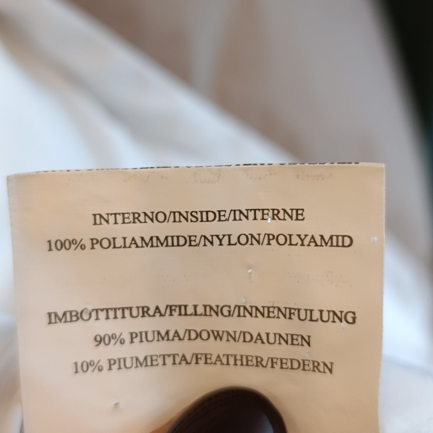 Piumino beige VLAB tg 40