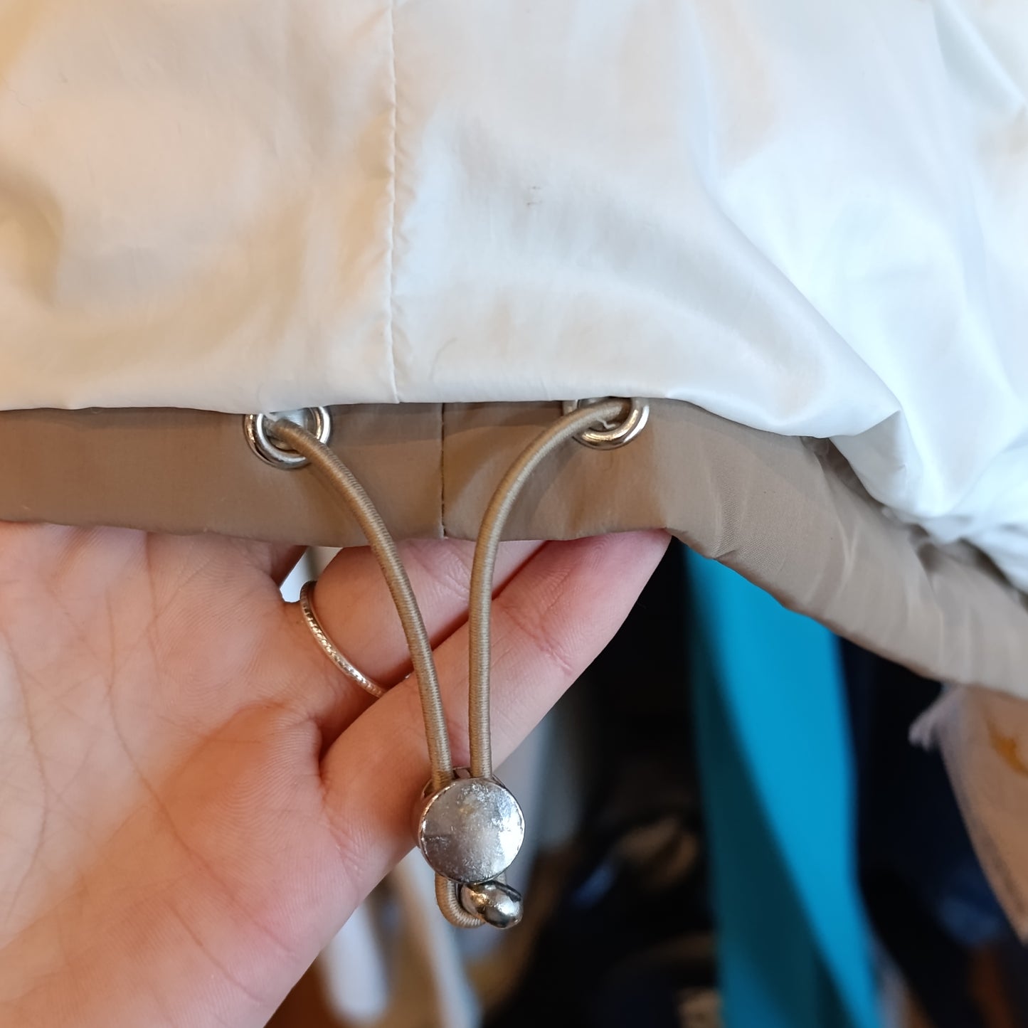 Piumino beige VLAB tg 40