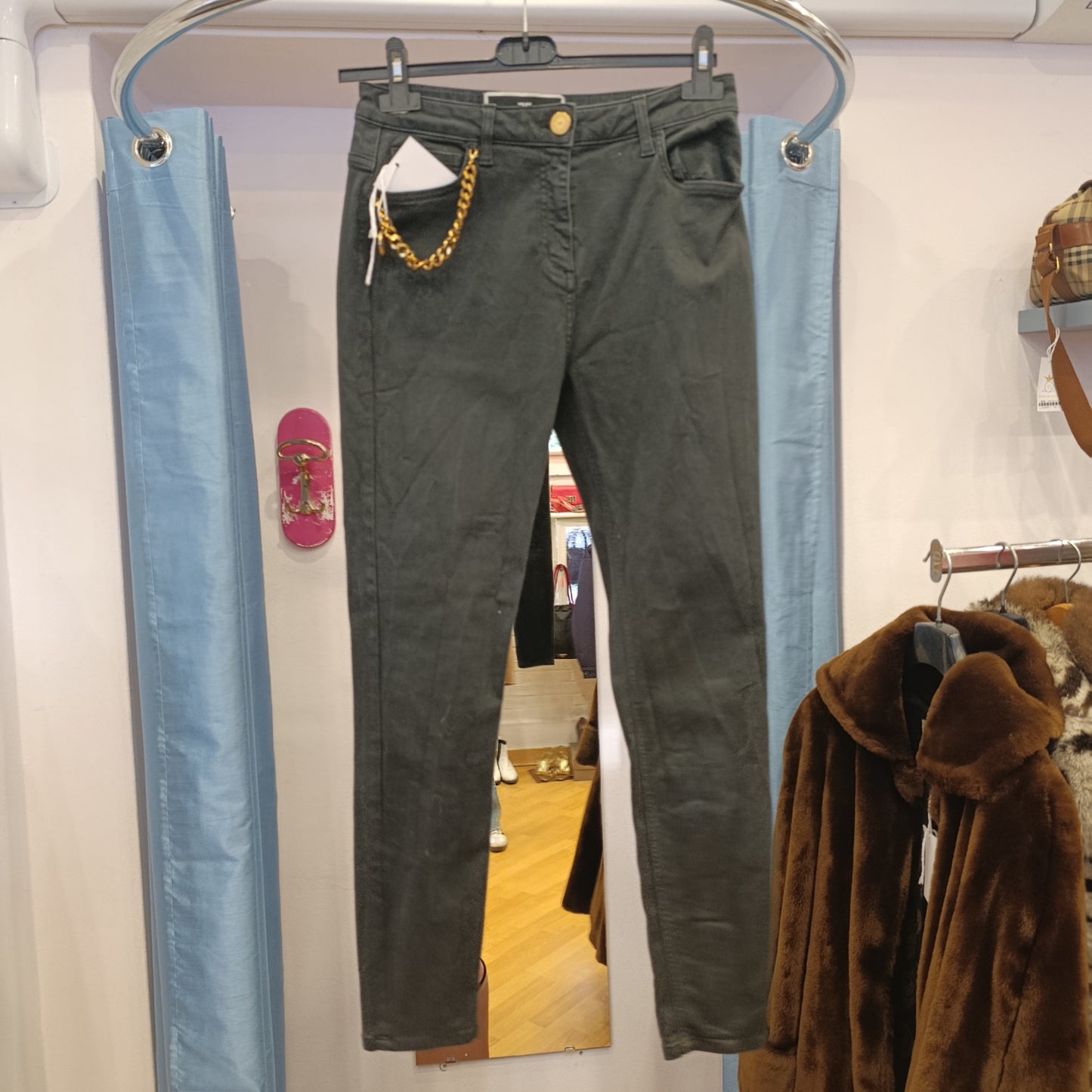 Jeans nero Elisabetta Franchi tg XS/S