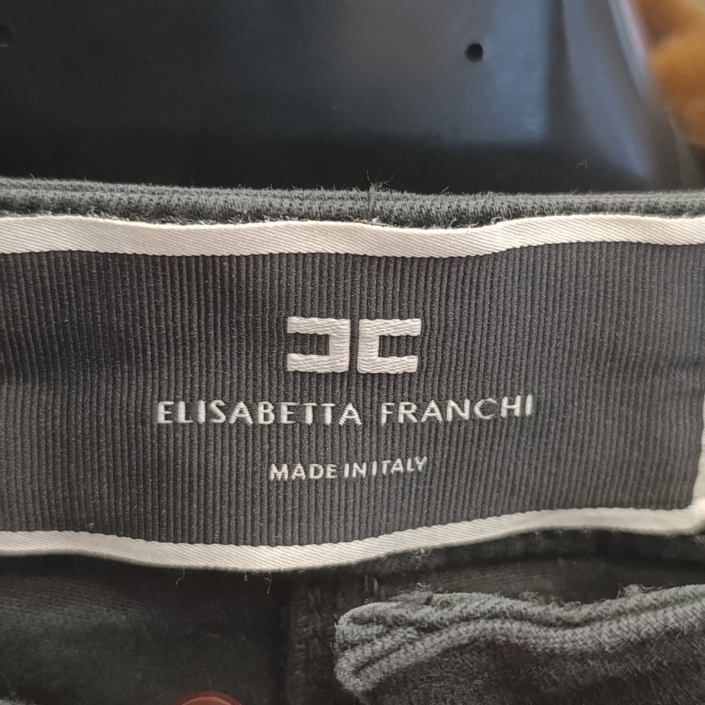 Jeans nero Elisabetta Franchi tg XS/S