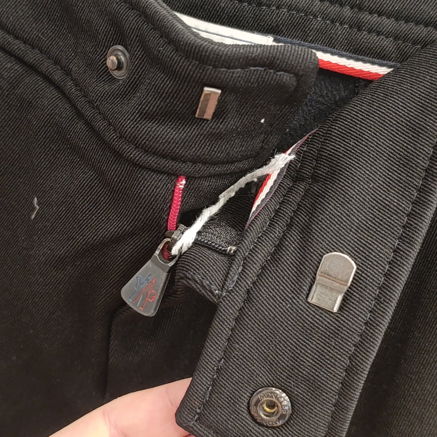 Pantalone nero Moncler tg M