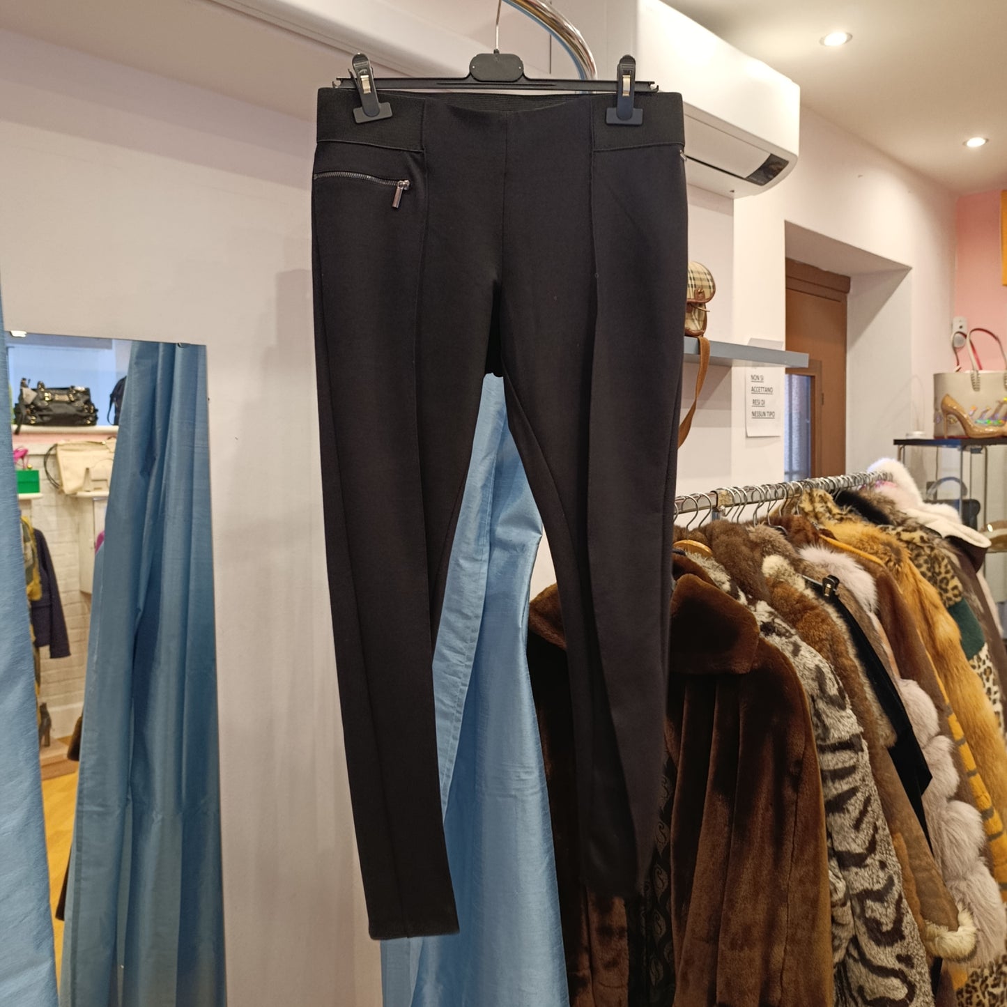 Pantalone leggings nero Armani Exchange tg L