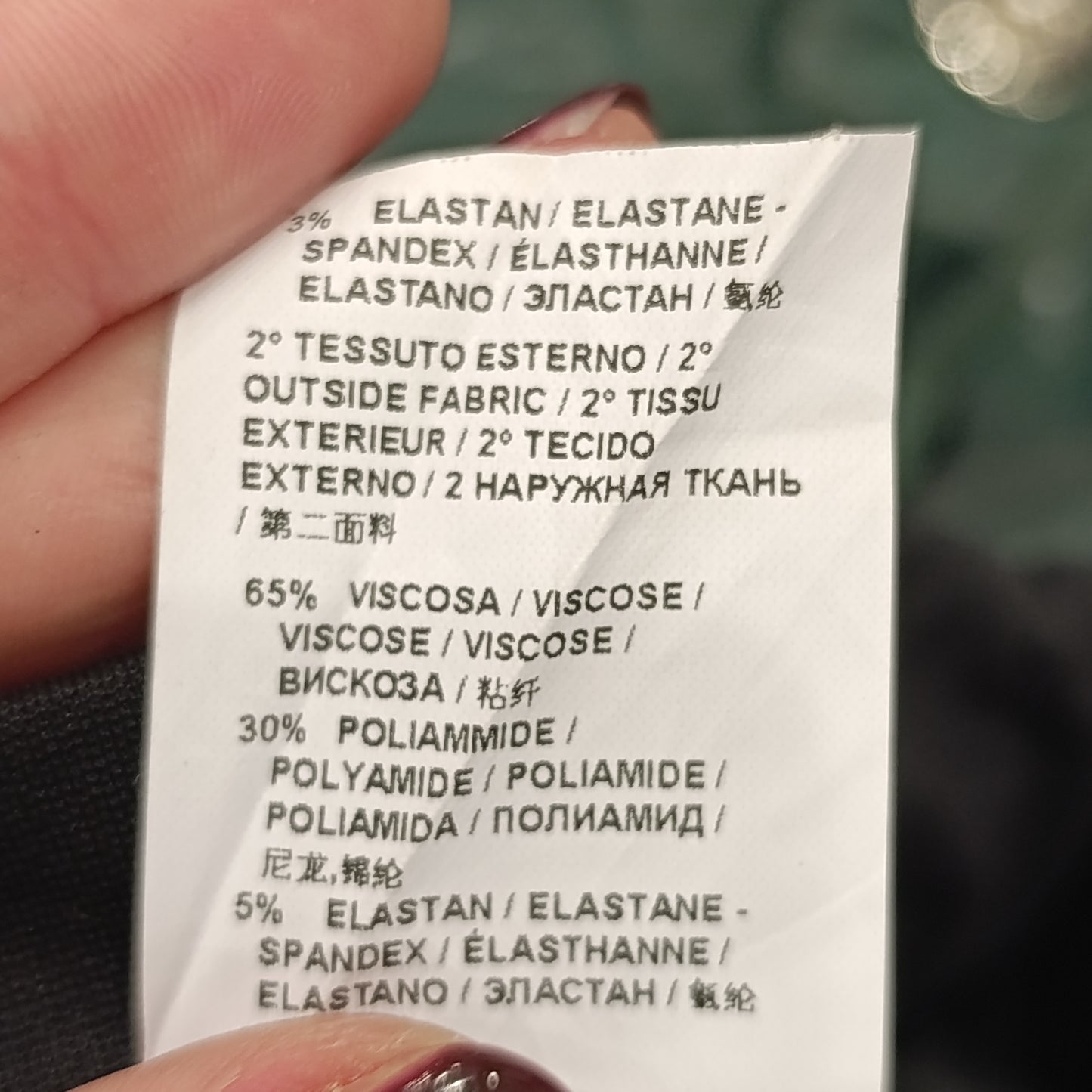 Leggins ecopelle nero Pinko tg 42