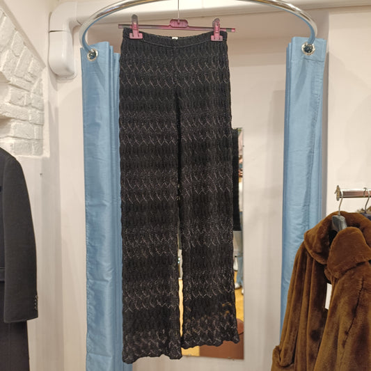Pantalone nero lurex Missoni tg 38