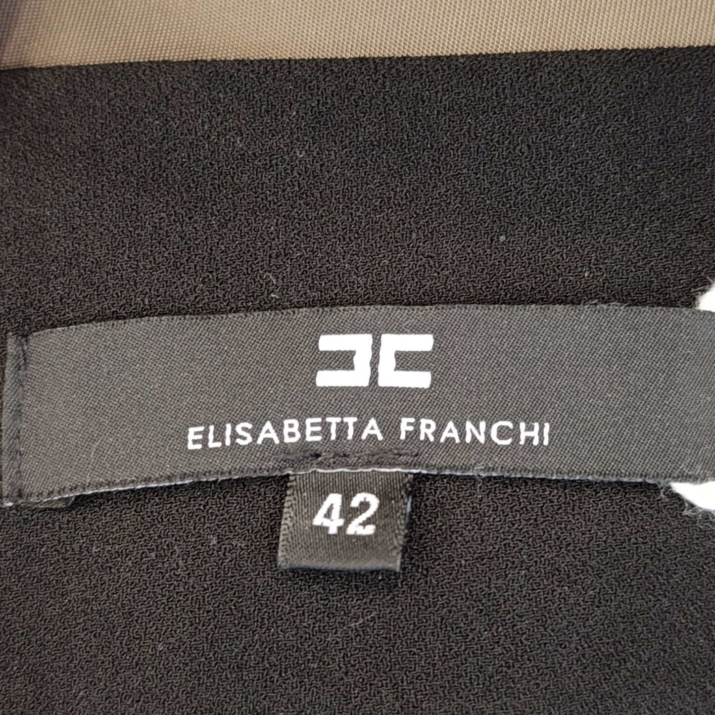 Gonna nera Elisabetta Franchi tg 42