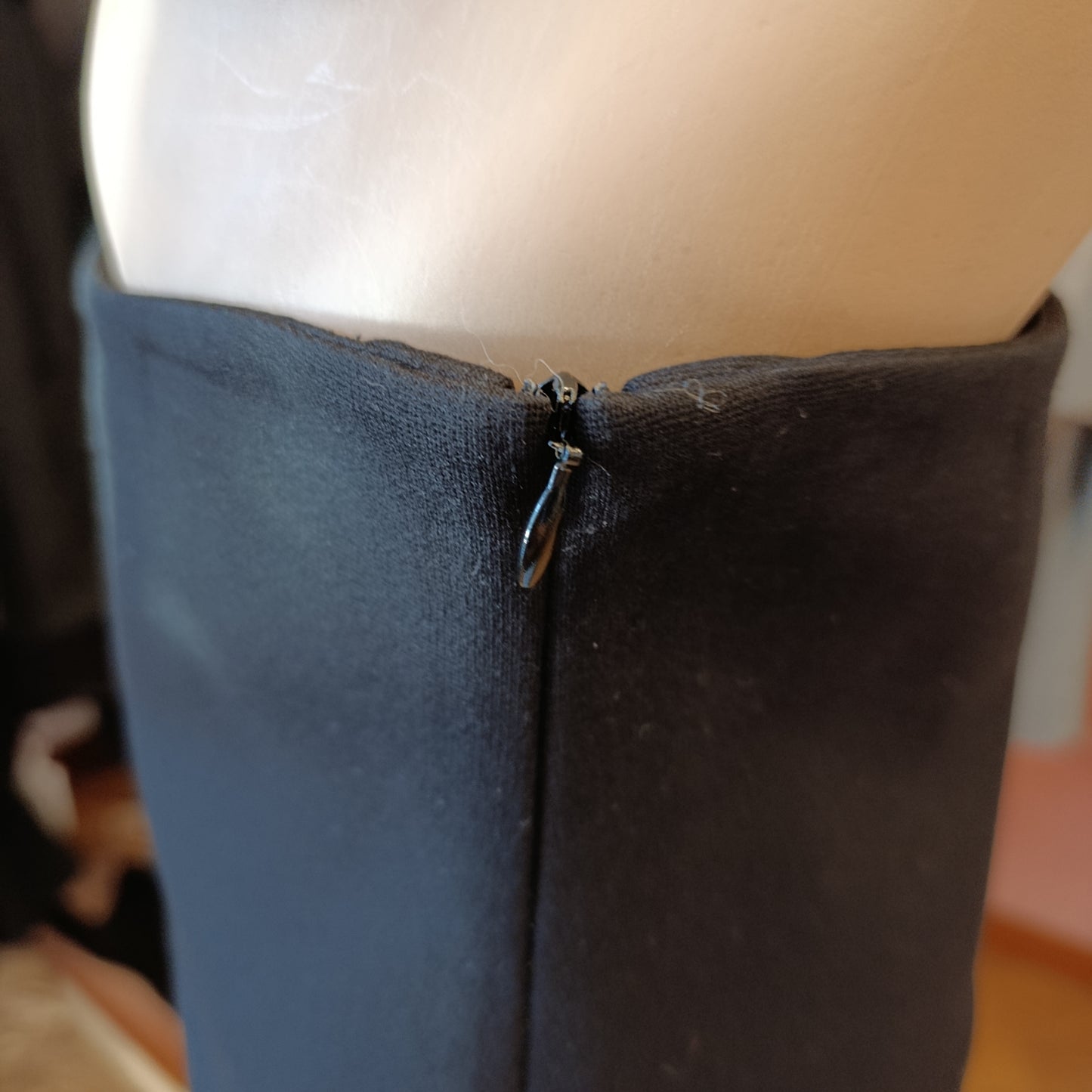 Gonna longuette nera Sarah Pacini tg 0