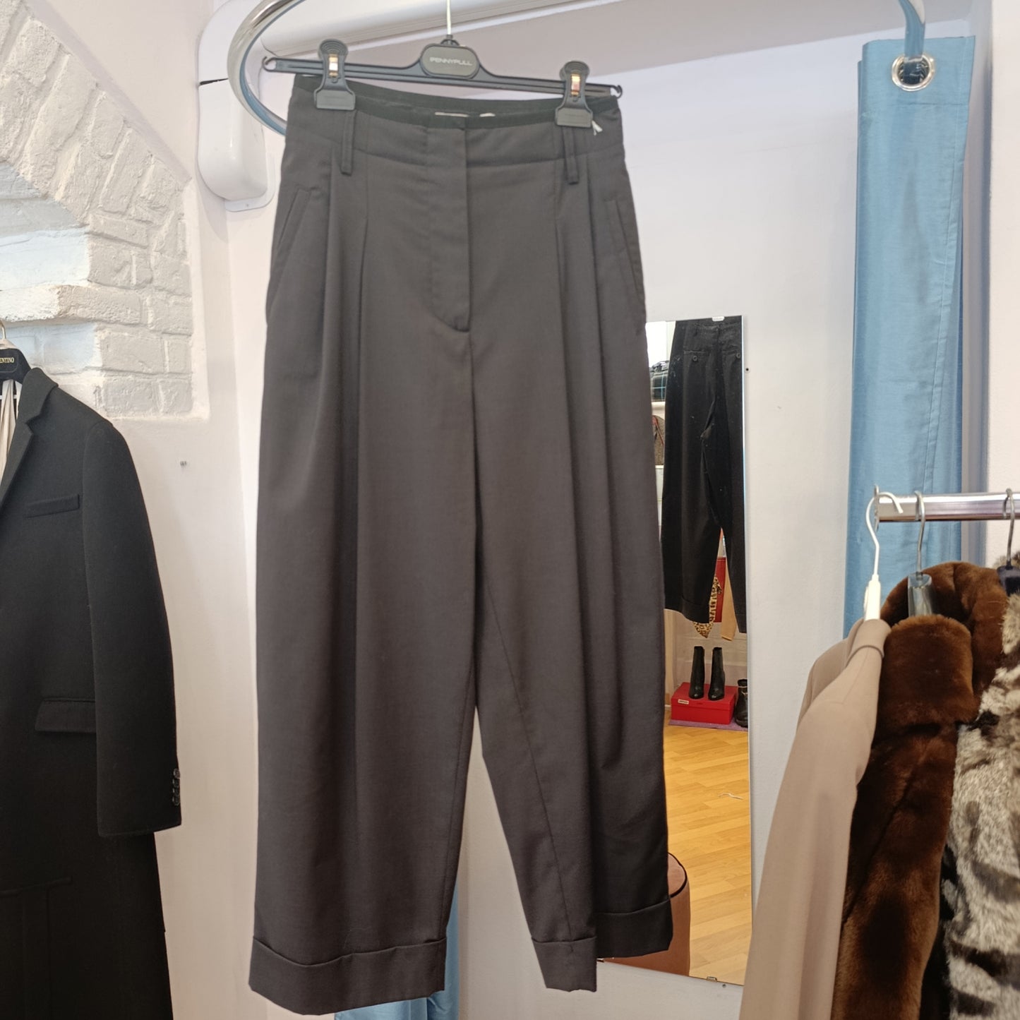 Pantalone antracite Malloni tg 40